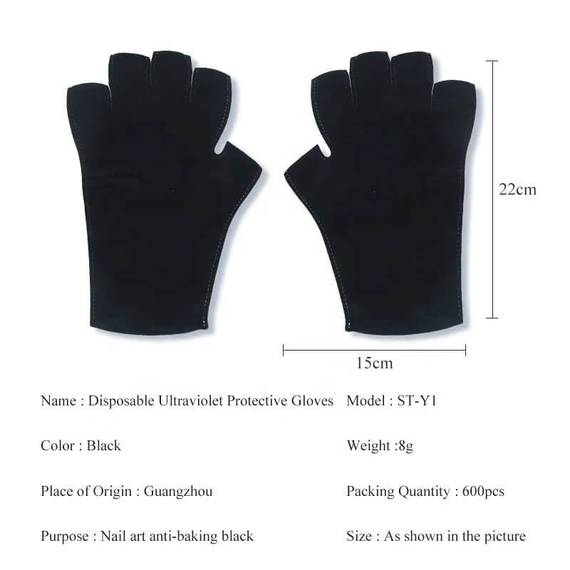 Gants Anti-UV pour Lampe à Ongles – Protégez vos mains en beauté ✨ – Image 4