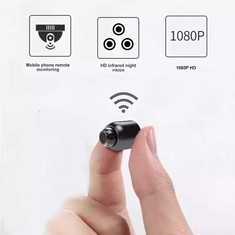 Mini Caméra de Surveillance WiFi – Sécurité Discrète, Contrôle Total – Image 5