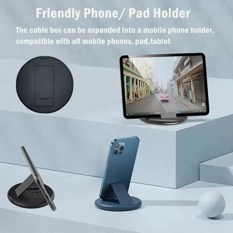 Kit de Charge Universel 6-en-1 avec Support Téléphone Intégré – Image 6