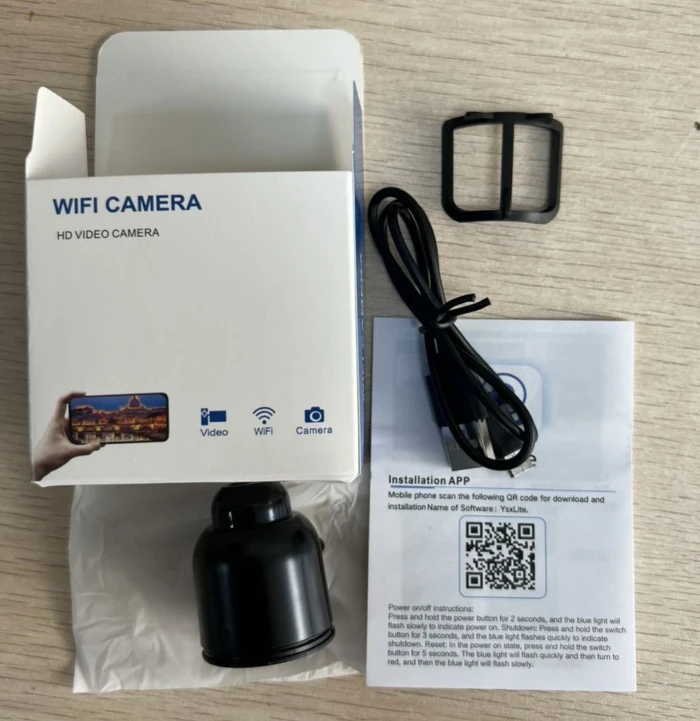 Mini Caméra de Surveillance WiFi – Sécurité Discrète, Contrôle Total – Image 4